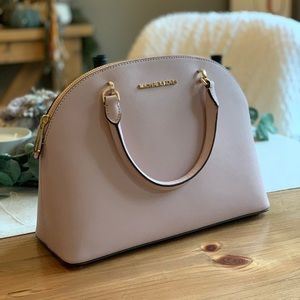 Michael Kors Emmy Large Dome Satchel in BLOSSOM